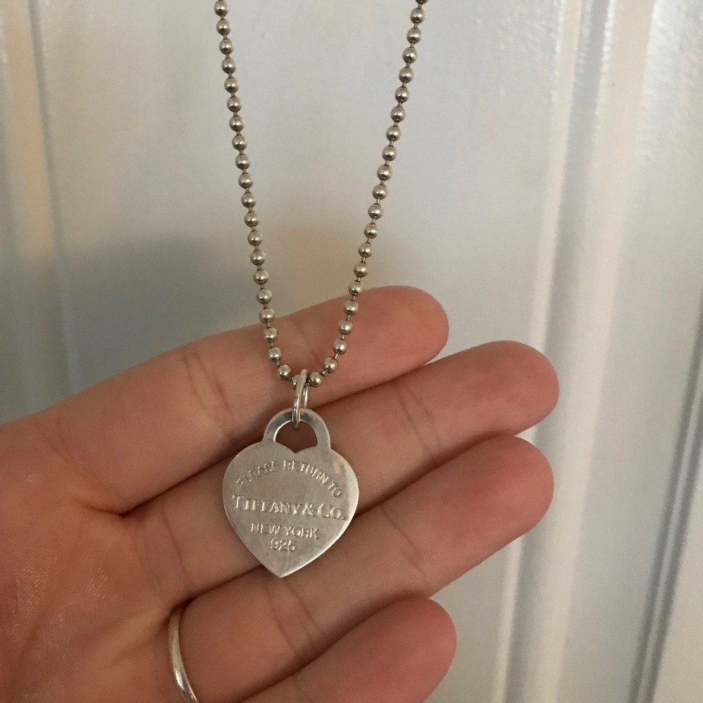 Tiffany Heart Pendant Necklace